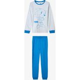 Lacivert Erkek Çocuk Sonic Uzun Kollu Pamuklu Pijama Takımı - 0- Koyu Mavi - 7 - 8 Yaş