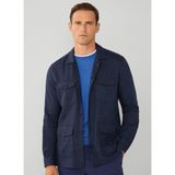 Lacivert Erkek Slim Fit Gömlek Ceket HM309834 - XL