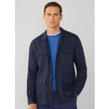 Lacivert Erkek Slim Fit Gömlek Ceket HM309834