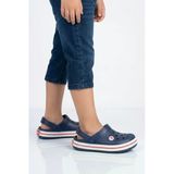 Lacivert Eva Unisex Çocuk Sabo Terlik