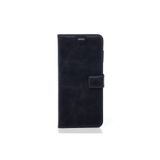 Lacivert General Mobile GM 26 Pro Hakiki Deri Cüzdan Kılıf Kapaklı, Mıknatıslı, Kartlık Bölmeli, Manyetik Kapama, Stand Özellikli, Şık ve Koruyucu