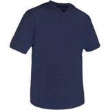 Lacivert İş Elbiseleri T-Shirt Bisiklet Yaka Kısa Kol Penye Iş Kıyafeti Iş Tişört - M