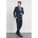 Lacivert Kırlangıç Yaka 6 Drop Slim Fit Tam Astar Esnek Takım Elbise 1001260158