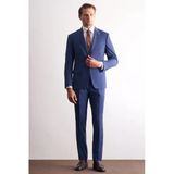 Lacivert Kırlangıç Yaka Esnek Bel 6 Drop Slim Fit Tam Astar Takım Elbise 1001255168