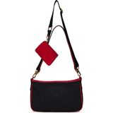 Lacıvert-Kırmızı U.s. Polo Assn. Kadın Omuz Çantası US25272 - STANDART - Lacivert-Kırmızı