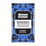 Lacivert Kumaş Boyası Toz 12 Gr 1 Adet Nova Color Toz Kumaş Boyası Lacivert Kot Pantalon Gömlek Tişört Tekstil Kumaş Boyası 1 Adet