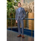 Lacivert Mono Yaka 6 Drop Slim Fit Tam Astar Esnek Takım Elbise 1001250168