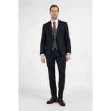 Lacivert Mono Yaka 6 Drop Slim Fit Tam Astar Esnek Takım Elbise 1001255173
