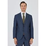 Lacivert Mono Yaka Esnek 6 Drop Comfort Fit Classic Takım Elbise 1001250152 - 48