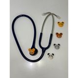 Lacivert Pediatrik Steteskop, Güvenle ve Net Dinleme Keyfi