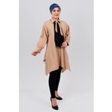 Lacivert Pratik Hazır Geçmeli Tesettür Bone Sandy Kumaş Taşlı 1456_02