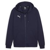 Lacivert Puma Erkek Futbol Ceketi Teamgoal Casuals Hooded Jacket 65859506