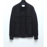 Lacivert Regular Fit Dik Yaka Casual Dokuma Mont - XL