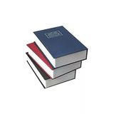 Lacivert Renkli Kitap Görünümlü Gizli Kasa, Şifreli Saklama