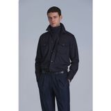 Lacivert Slim Fit Erkek Basic Gömlek Cameron