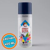 Lacivert Sprey Boya 400 Ml Metal Ahşap Beton Yüzeylere Uygun Hobi Dekoratif Amaçlı Sprey Boya