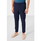 Lacivert Standart Fit Dokuma Hafif Esnek Chino Erkek Pantolon - 82179