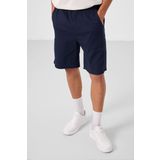 Lacivert Standart Fit Dokuma Hafif Esnek Chino Erkek Şort - 81293
