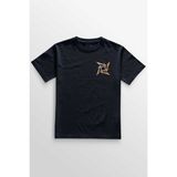 Lacivert Tişört Metallica Music Logo Rock Metal Minimal Ön Baskılı Unisex T-Shirt - XL