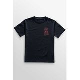 Lacivert Tişört Viking Fenrir Wolf Vikings Kurt Kafa Street Urban Baskılı Unisex T-Shirt - XL