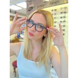 Lacivert Wayfarer Unisex Polo Exchange Mavi Isik Koruyucu Gozluk