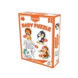 Laço Games 2+3 +4+5 Parça Baby Çiftlik Hayvanları Puzzle