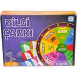 Laço Kids Bilgi Çarkı Eğitici Oyun 7 Yaş ve Üzeri 84 Soru ile Eğlenceli Aile Oyunu