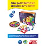 LAÇO KİDS MEGSANTR- Bilgi Çarkı Eğitici Ve Eğlenceli Kutu Oyunu