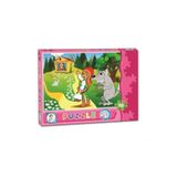 LAÇO Şapkalı Kız 70 Parça Kutu Puzzle