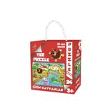 Laço Şirin Hayvanlar 24 Parça Puzzle
