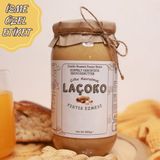 Laçoko 1 kg İsme Özel Şekersiz Glutensiz Vegan Doğal Çifte Kavrulmuş Yer Fıstığı Ezmesi