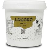 Laçoko 1 Kg Kova Tahin -%100 Doğal - Şekersiz- Katkısız - Veganlara Uygun - İnce Öğütülmüş Susam - Geleneksel Lezzet - Kahvaltı İçin İdeal - Pekmezle Karıştırılabilir - Demir Kaynağı