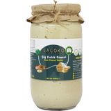 Laçoko 1 kg Şekersiz Katkısız Glutensiz Vegan Doğal Az Kavrulmuş Yer Fıstığı Ezmesi