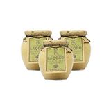 LAÇOKO 1050 Gram Şekersiz, Katkısız, Glutensiz, Doğal Parçacıklı Ballı Fındık Ezmesi (1050 Gram)