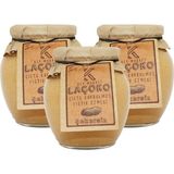 Laçoko 1050 Gram Şekersiz, Katkısız, Glutensiz, Vegan, Doğal Çifte Kavrulmuş Yer Fıstığı Ezmesi (1050 Gram) - Standart