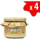 Laçoko 1100 Gram Cam Kavanoz Tahin -%100 Doğal - Şekersiz- Katkısız - Veganlara Uygun - İnce Öğütülmüş Susam - Geleneksel Lezzet - Kahvaltı İçin İdeal - Pekmezle Karıştırılabilir - Demir Kaynağı - 275 gr