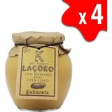 Laçoko 1400 gr Şekersiz Katkısız Glutensiz Doğal Çifte Kavrulmuş Ballı Yer Fıstığı Ezmesi - 1,4 kg