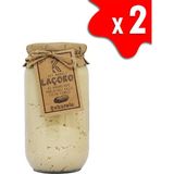 Laçoko 2 kg Şekersiz, Katkısız, Glutensiz, Az Kavrulmuş (Çiğ) Parçacıklı Ballı Fıstık Ezmesi - 2 kg