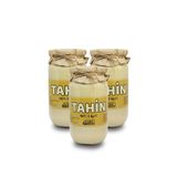 Laçoko 3 Kg Cam Kavanoz Tahin -%100 Doğal - Şekersiz- Katkısız - Veganlara Uygun - İnce Öğütülmüş Susam - Geleneksel Lezzet - Kahvaltı İçin İdeal - Pekmezle Karıştırılabilir - Demir Kaynağı
