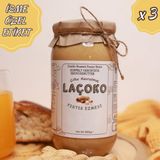 Laçoko 3 kg İsme Kişiye Özel Şekersiz, Saf, Katkısız Fıstık Ezmesi Glutensiz, Vegan, Doğal Çifte Kavrulmuş Yer Fıstığı Ezmesi