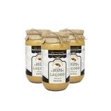 Laçoko 3 Kg İsme Özel Şekersiz, Katkısız, Glutensiz, Vegan, Doğal Çifte Kavrulmuş Parçacıklı Extra Crunchy Fıstık Ezmesi