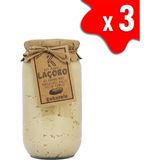Laçoko 3 kg Şekersiz, Katkısız, Glutensiz, Doğal Az Kavrulmuş (Çiğ) Parçacıklı Ballı Fıstık Ezmesi - 3 kg