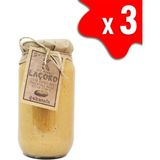 Laçoko 3 kg Şekersiz Katkısız Glutensiz Doğal Çifte Kavrulmuş Parçacıklı Ballı Yer Fıstığı Ezmesi