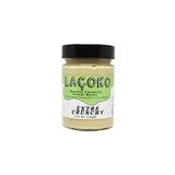 LAÇOKO 320 Gram Şekersiz, Katkısız, Glutensiz, Vegan Az Kavrulmuş (ÇİĞ) Parçacıklı (Extra Crunchy) Fıstık Ezmesi (320 Gram)