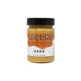 LAÇOKO 320 Gram Şekersiz, Katkısız, Glutensiz, Vegan, Doğal Çifte Kavrulmuş Yer Fıstığı Ezmesi (320 Gram)