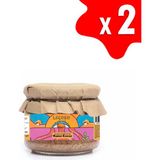 LAÇOKO 550 Gram Şekersiz, Katkısız, Glutensiz, Vegan, Doğal Kavrulmuş Badem Ezmesi Roasted Almond Butter (550 Gram)