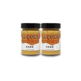 LAÇOKO 640 Gram Şekersiz, Katkısız, Glutensiz, Vegan, Doğal Çifte Kavrulmuş Yer Fıstığı Ezmesi (640 Gram)