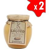 Laçoko 700 gr Şekersiz Katkısız Glutensiz Vegan Çifte Kavrulmuş Parçacıklı ( Extra Crunchy) Yer Fıstığı Ezmesi