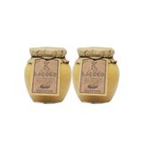 LAÇOKO 700 Gram Şekersiz, Katkısız, Glutensiz, Doğal Çifte Kavrulmuş Parçacıklı Ballı Yer Fıstığı Ezmesi (700 Gram)
