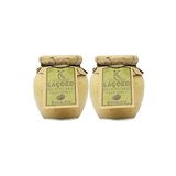 LAÇOKO 700 Gram Şekersiz, Katkısız, Glutensiz, Doğal Parçacıklı Ballı Fındık Ezmesi (700 Gram)